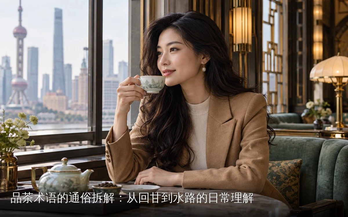 品茶术语的通俗拆解：从回甘到水路的日常理解
